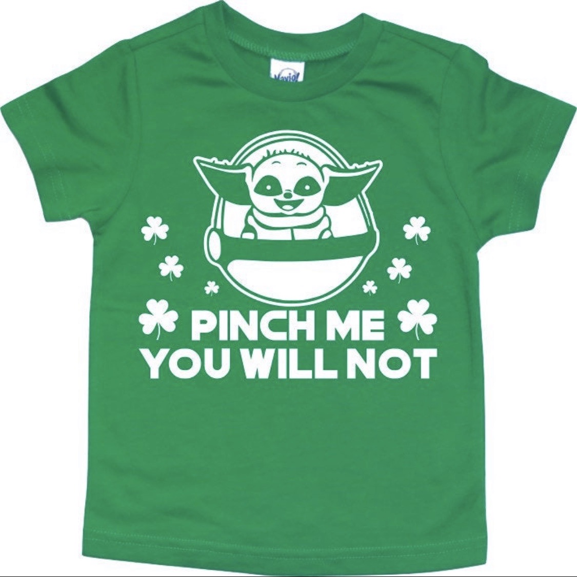 Baby Yoda May The Luck Be With You St Patricks Day Shirt - High