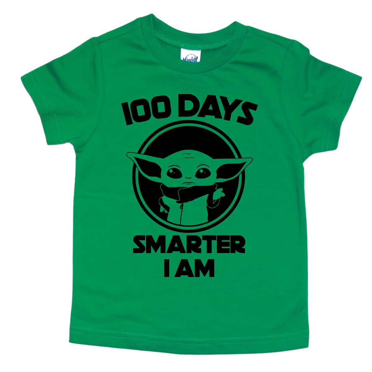 100-days-smarter-i-am-kids-shirt-chark-attack-threads