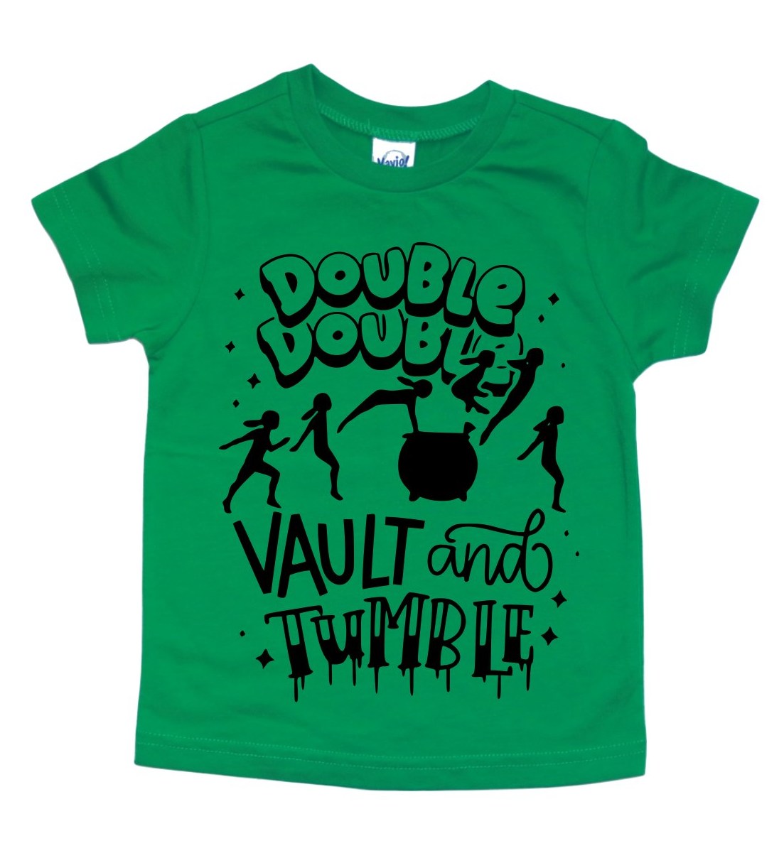DOUBLE DOUBLE VAULT AND TUMBLE KIDS SHIRT