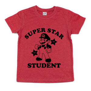 SUPER STAR STUDENT KIDS SHIRT