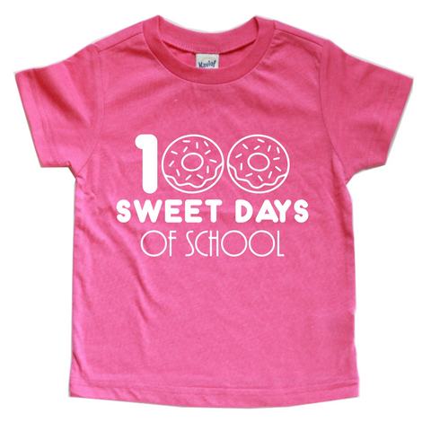 100 SWEET DAYS OF SCHOOL KIDS SHIRT