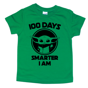 100 DAYS SMARTER I AM KIDS SHIRT