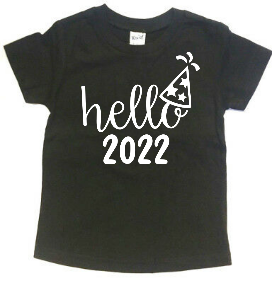 HELLO 2022 KIDS SHIRT