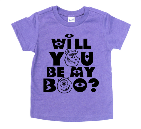 WILL YOU BE MY BOO? KIDS SHIRT