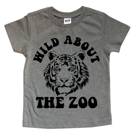WILD ABOUT THE ZOO KIDS SHIRT