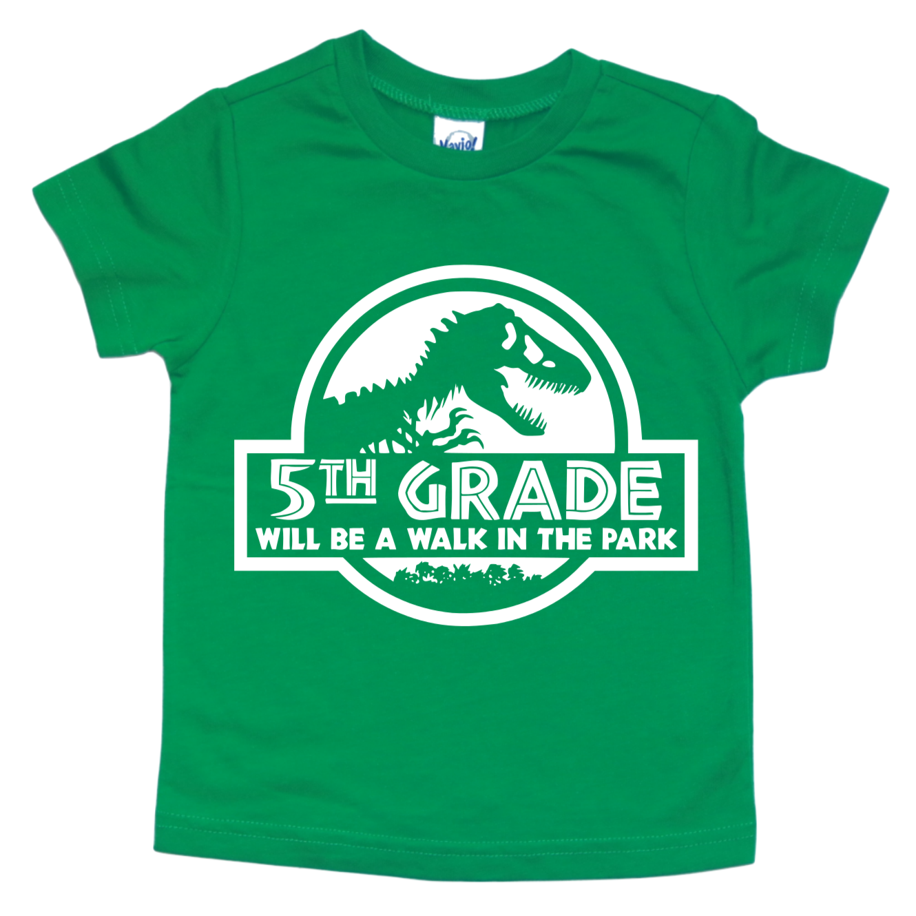 5TH GRADE WILL BE A WALK IN THE PARK KIDS SHIRT