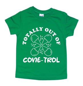 TOTALLY OUT OF CONE-TROL KIDS SHIRT