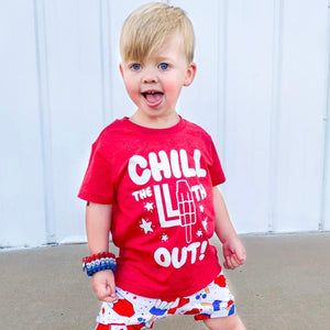 CHILL THE 4TH OUT KIDS SHIRT