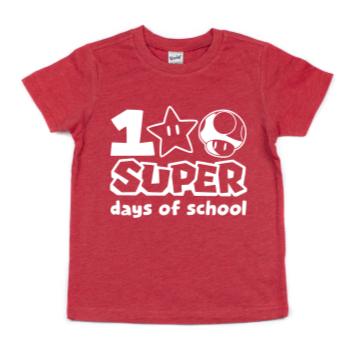 100 SUPER DAYS OF SCHOOL KIDS SHIRT