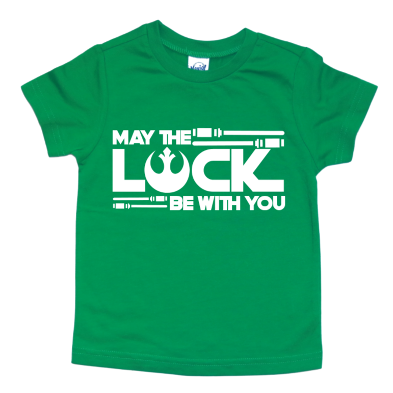 MAY THE LUCK BE WITH YOU KIDS SHIRT