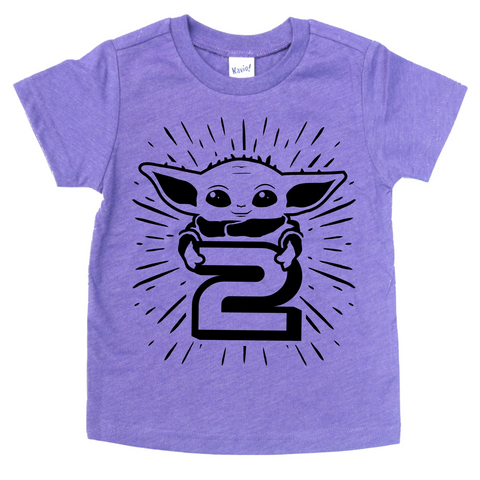 STAR CHILD 2ND BIRTHDAY KIDS SHIRT